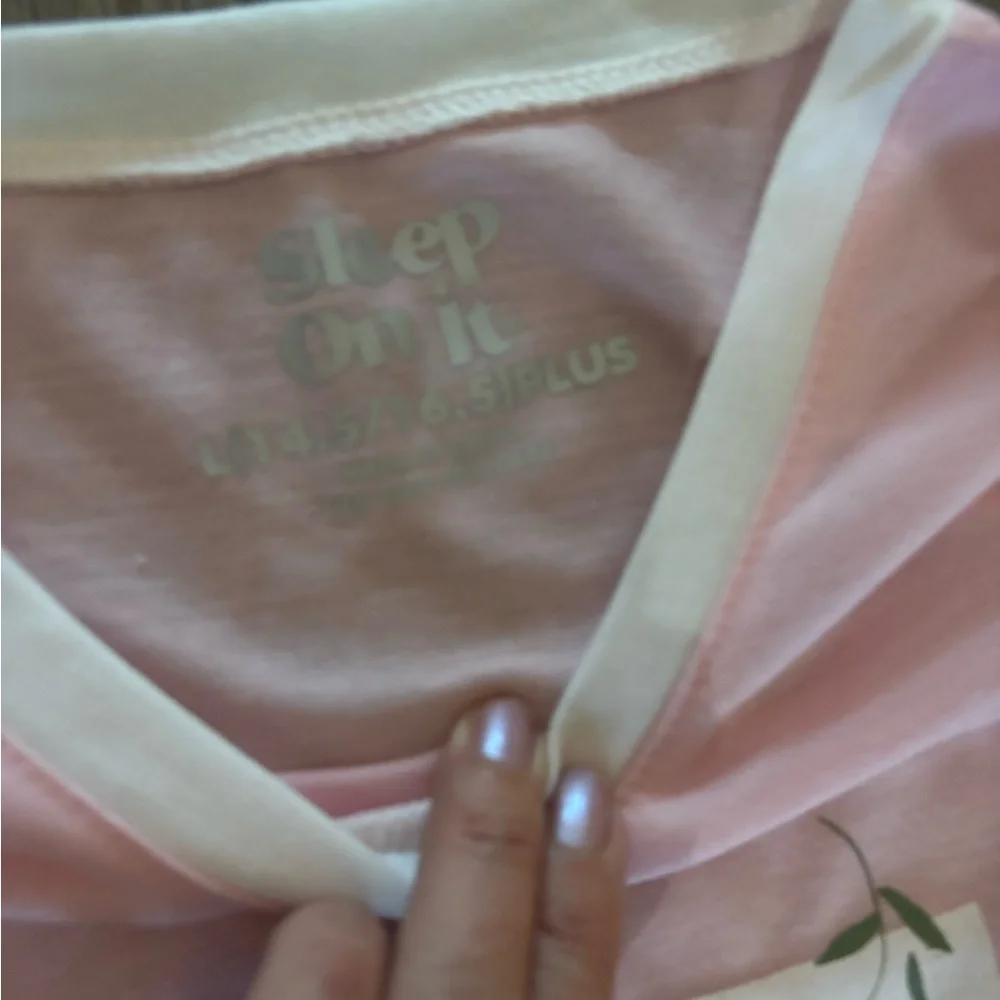 Girl’s Pink Pajama Set - 3-Piece Sleepwear by Sleep On It! Sz Large/XL